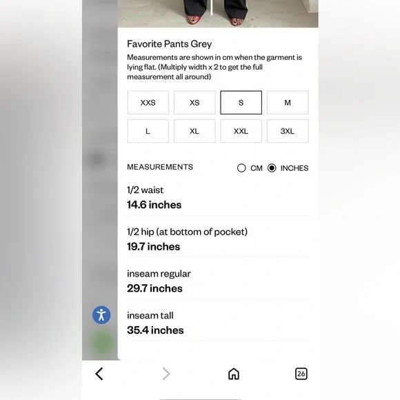 Djerf Avenue Favorite Pants Grey size small - Picture 6 of 13